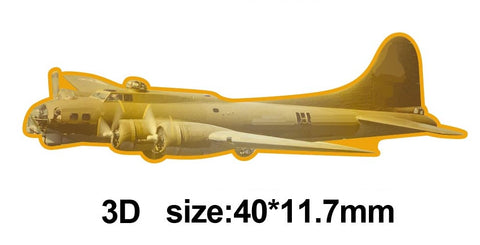 B17 Flying Fortress Aircraft Lapel Pin