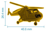 Bristol Sycamore Helicopter Lapel Pin