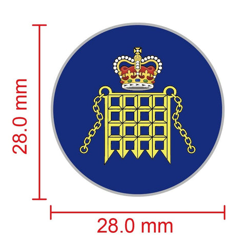 HM Customs & Excise Lapel Pin