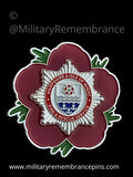 Hampshire and Isle of Wight Fire and Rescue Service (HIWFRS) Remembrance Flower Lapel Pin