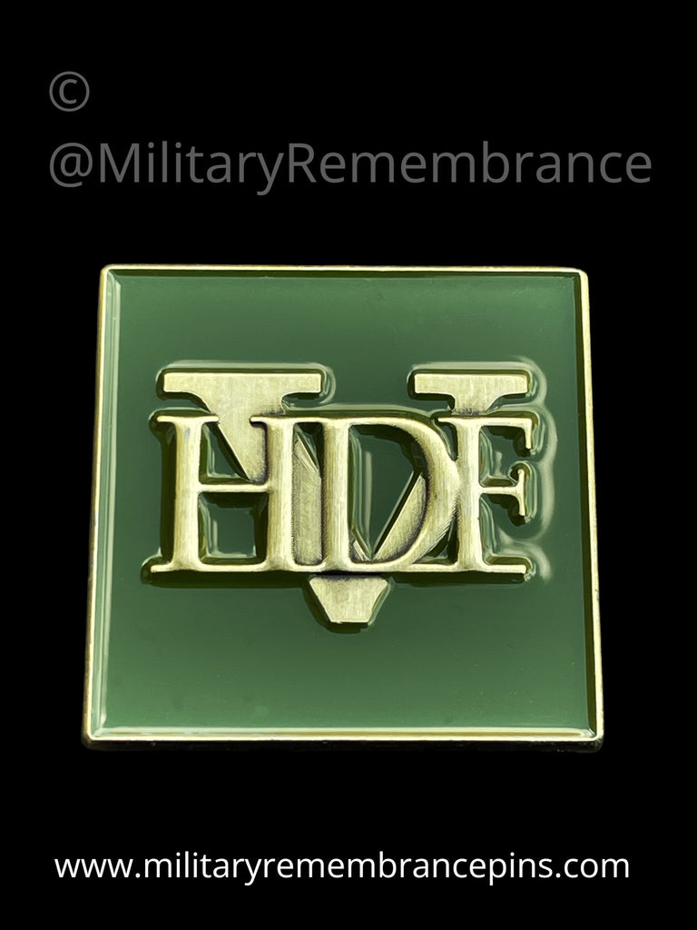 Home Defence Force HDF (V) Beret Lapel Pin – Military Remembrance Pins