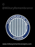 Korean Veteran Medal Ribbon Lapel Pin