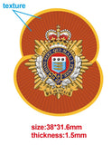 Royal Logistics Corps RLC Remembrance Flower Lapel Pin