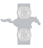 Mustang Tri Bar Lapel Pin