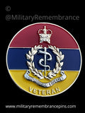 Royal Army Medical Corps Veteran Colours Lapel Pin