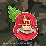 Royal Army Pay Corps Remembrance Flower Lapel Pin