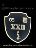 Royal Corps Of Signals 22 Signal Regiment Lapel Pin