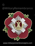 Royal Scots Remembrance Flower Lapel Pin