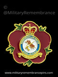 Royal Air Force Fire Service Remembrance Flower Lapel Pin