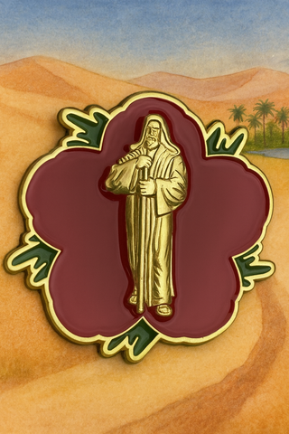 SAS Pilgrim Remembrance Flower Lapel Pin