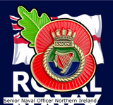 SNONI Senior Naval Officer Northern Ireland Royal Navy Flower of Remembrance