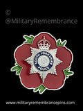 South Yorkshire Police KC Remembrance Flower Lapel Pin