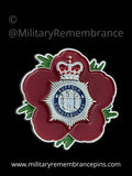 Suffolk Constabulary Police Remembrance Flower Lapel Pin