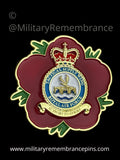 Tactical Supply Wing Remembrance Flower Lapel Pin