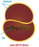 Tank Transporter Remembrance Flower Lapel Pin