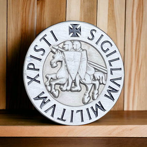 Knights Templar Seal Order Of Chivalry Insignia Coin Lapel Pin