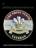 10th Royal Hussars Veterans Colours Lapel Pin