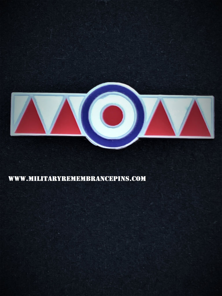600 Squadron Roundel RauxAF Unit Lapel Pin – Military Remembrance Pins