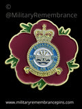 617 Sqn Royal Air Force RAF Remembrance Flower Lapel Pin