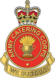 Army Catering Corps ACC Remembrance Flower Lapel Pin