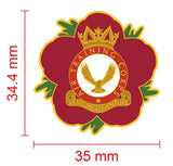 Air Training Corps Remembrance Flower Lapel Pin