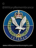 Army Air Corps AAC Veteran Colours Lapel Pin