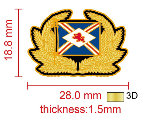 British & Commonwealth Shipping Company House Flag Lapel Pin
