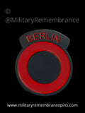 Berlin Infantry Brigade Colours Lapel Pin.
