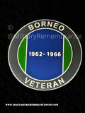 Borneo Colours Veterans Lapel Pin