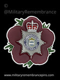 Cambridgeshire Constabulary Remembrance Flower Lapel Pin