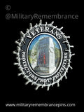 Veterans Cenotaph Colours Lapel Pin