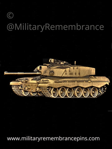 Challenger 2 Tank Lapel Pin