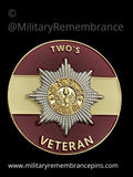Cheshire Regiment Veteran Colour Pin