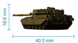 Chieftain Tank MBT FV4201 Lapel Pin Badge