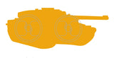 Chieftain Main Battle Tank FV4201 Vehicle Lapel Pin