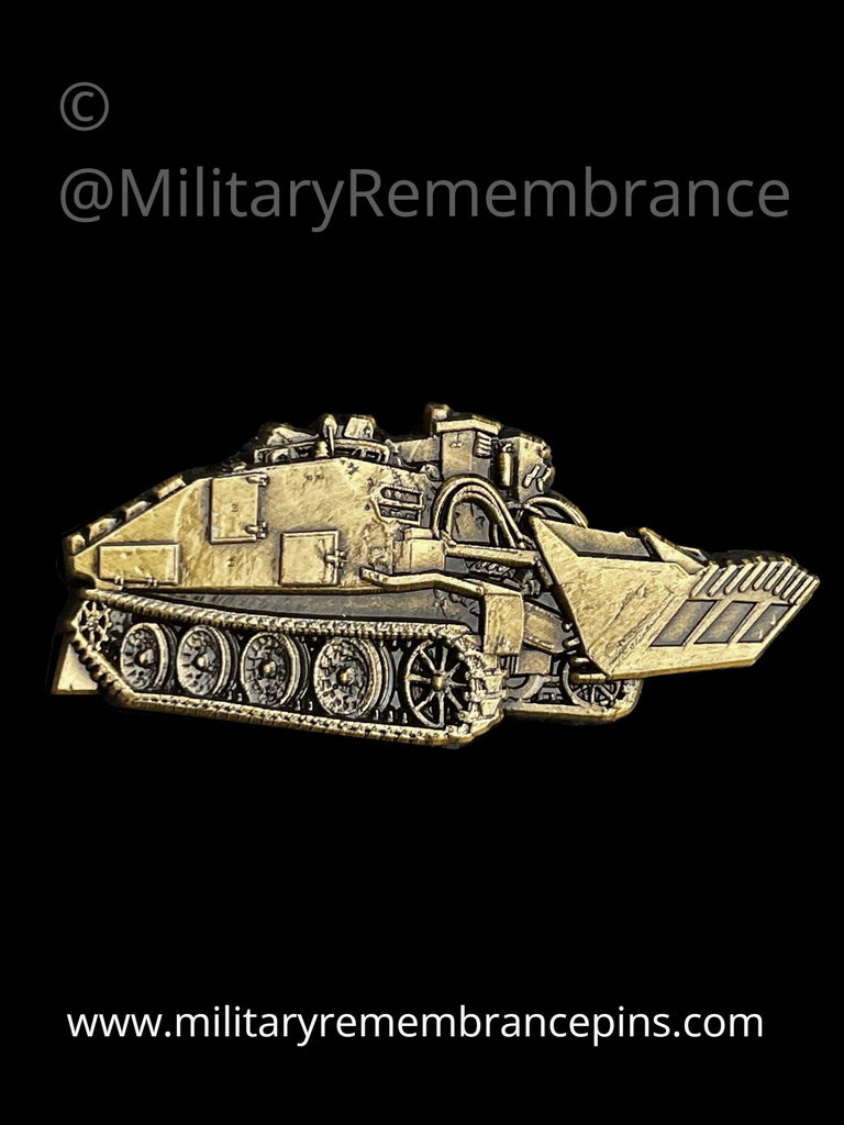 Combat Engineer Tracked CET FV180 Armoured Vehicle Lapel Pin – Military ...