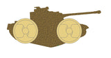 Comet Tank Cruiser A34 Vehicle Lapel Pin