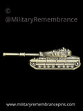Conqueror FV214 Heavy Battle Tank Lapel Pin