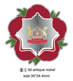 Derbyshire Fire & Rescue Service Remembrance Flower Lapel Pin