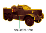 Diamond T Tank Transporter Heavy Haulage Vehicle Lapel Pin