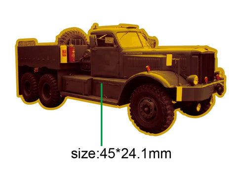 Tank Driver Pin Diamond T Tank Transporter Heavy Haulage Vehicle Lapel Pin – Military ...