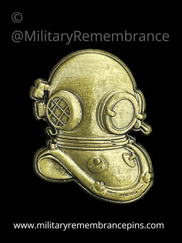 Navy Army Divers Lapel Pin