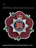Essex Constabulary Police Remembrance Flower Lapel Pin