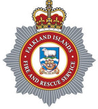 Falkland Islands Fire & Rescue Service Remembrance Flower Lapel Pin