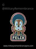 Felix The Cat EOD Mascot Lapel Pin