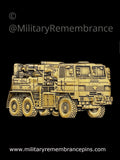 Foden Recovery Vehicle 6x6 Lapel Pin