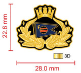 Furness Withy Shipping Cap Badge Lapel Pin