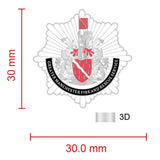 Greater Manchester Fire & Rescue Service Crest Lapel Pin