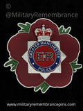 Greater Manchester Police Remembrance Flower Lapel Pin