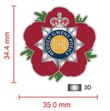 Gwent Police Remembrance Flower Lapel Pin